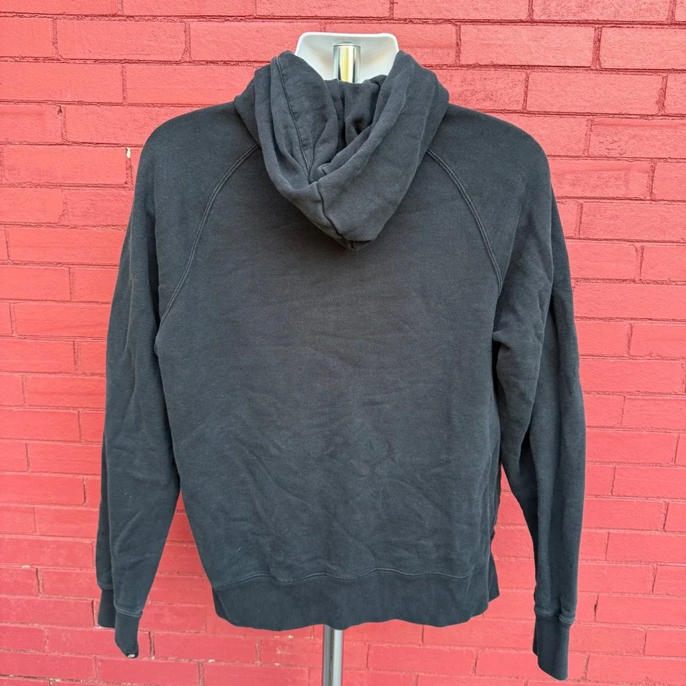 Vtg Nike Sportswear Hoodie Sweatshirt Size Large Mens‎ Black Full Zip Loungewear